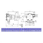 POMPA MOTORE PM 15 BOCCHE 3/8