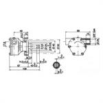 POMPA MOTORE ST 134 BOCCHE 3/8