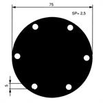 COPERCHIO POMPA MOTORE ST 140/141/142/PM16 MM.75