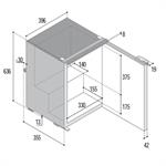 FRIGO VITRIFRIGO C50i 12/24V CM.40×39×64H