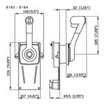 SCATOLA MONOLEVA B184