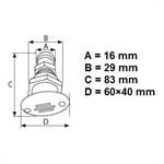 SFIATO NYLON OVALE MM.16