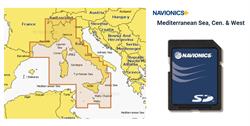 NAVIONICS+ SD MEDITERRANEO CENTRALE E OVEST NAEU012R