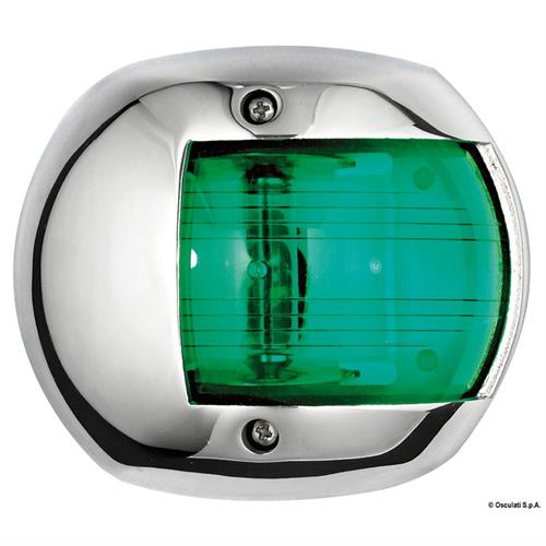 FANALE CLASSIC INOX VERDE 112,5° - MM.90×80×50