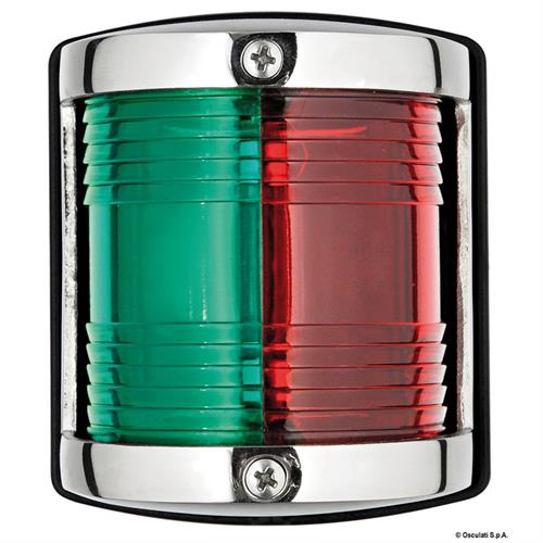 FANALE UTILITY INOX ROSSO/VERDE 225° - MM.64×75×58