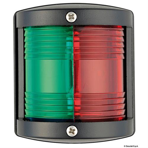 FANALE UTILITY NERO - ROSSO/VERDE 225° - MM.64×75×58