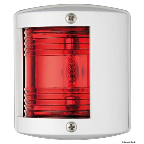 FANALE UTILITY BIANCO - ROSSO 112,5° - MM.64×75×58