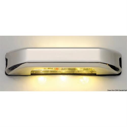 LUCE 3+3 LED BIANCHI 12/24V 0,6W