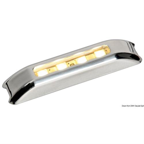 LUCE 3 LED BIANCHI 12/24V 0,4W - LUCE FRONTALE