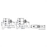 INTERRUTTORE A LEVETTA ON/OFF/ON 15A