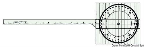 NAVIREGLE TRACCIATORE POLARE DI ROTTA