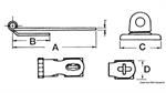 CHIUSURA INOX A RIBALTA 64×24 MM