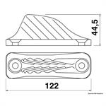 CLAMCLEAT NYLON CL205 MM.10/16 - MM.122×36