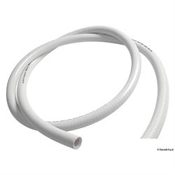 TUBO SANITARIO BIANCO MM.38 INODORE CON SPIRALE INOX INTERNA