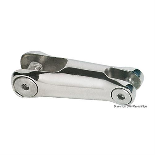 GIUNTO FISSO PER ANCORA - INOX 316 PER CATENE MM.6/8