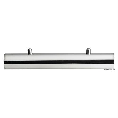 RACCORDO INOX C/FERMO A MOLLA PER UNIRE TUBI DA MM.22×1,2