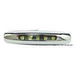 LUCE CROMATA 5 LED BIANCHI 12V 0,4W (EQ.2,6W) MM.80×18×16S