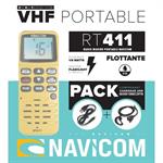 VHF PORTATILE NAVICOM RT411 - 6W