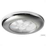 PLAFONIERA INOX 6 LED BLU 12/24V 1,2W 13LMN MM.70×9H