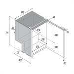 FRIGO VITRIFRIGO C85i 12/24V CM.50×42×79H