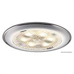 PLAFONIERA INOX 12 LED 12/24V MM.86