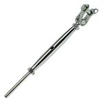 TENDITORE INOX A PRESSARE PER CAVO MM.5