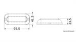 LUCE SUBACQUEA 27 LED 10/30V 3,6W BIANCA