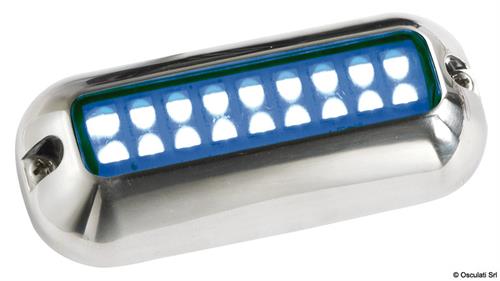 LUCE SUBACQUEA 27 LED 10/30V 3,6W BLU