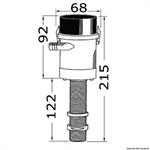 POMPA RULE TOURNAMENT 800 (403STC) 12V LT/MIN.51 F.3/4 P.19 MM