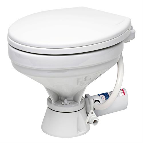 WC ELETTRICO OSC LARGE 12V - TAVOLETTA IN PLASTICA BIANCA